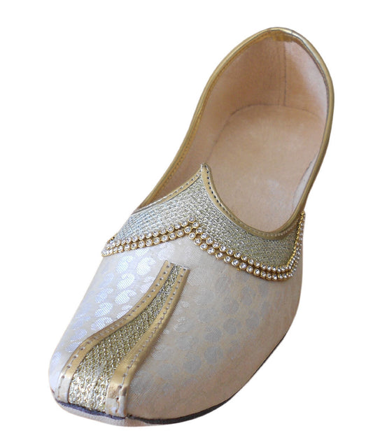 Men Shoes Traditional Sherwani Mojaries Groom Khussa Jutties Flip-Flops Flat US 6