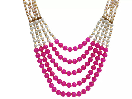 Women Jewellery Necklace Latest Stylish Design Fancy Pearl Necklace Jewellery