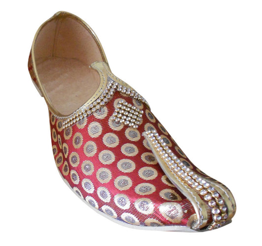 Men Shoes Handmade Designer Mojaries Indian Wedding Multi-Color Jutties Flip-Flops Flat US 6-12