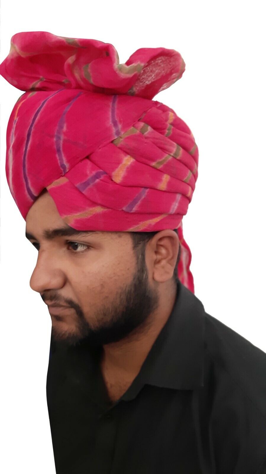 Men Hat Indian Handmade Cotton Blend Pagri Wedding Safa Party Wear Turban Pag