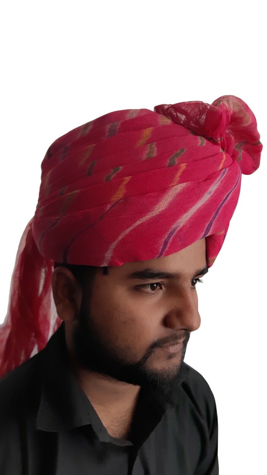 Men Hat Indian Handmade Cotton Blend Pagri Wedding Safa Party Wear Turban Pag