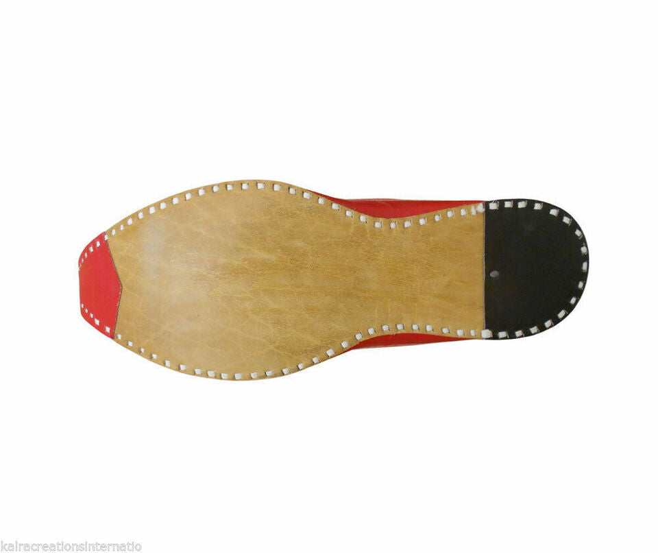 Men Shoes Vintage Aladdin Khussa Mojaries Indian Loafers & Slip Ons Flip-Flops Flat US 8.5-13